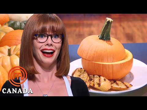 The Pumpkin Challenge! | MasterChef Canada | MasterChef World