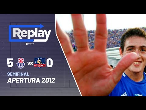 Replay Histórico Superclásico – Universidad de Chile 5 – 0 Colo Colo – Apertura 2012