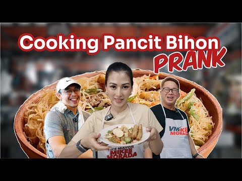 Cooking Pancit Bihon Prank by Alex Gonzaga