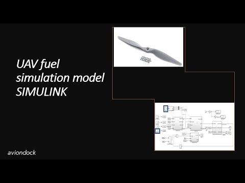 UAV fuel simulation using SIMULINK
