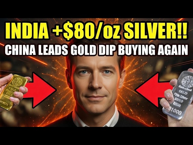 Why China Keeps Buying Gold While India Pays $80 for Silver