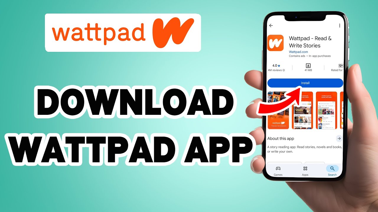 How To Download & Install Wattpad App 2025 | Wattpad Mobile App Installation Guide