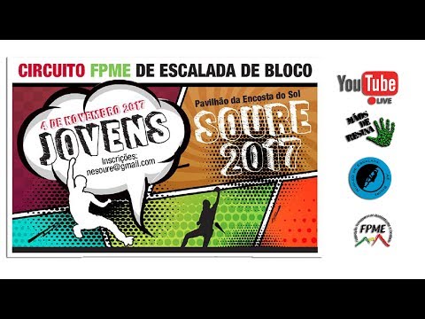 Soure Jovens 2017 - Circuito FPME Escalada de Bloco