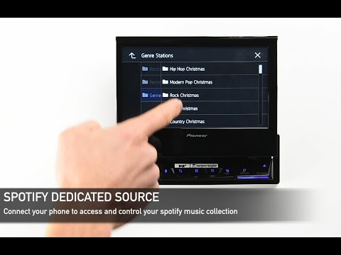 Automagnetola Pioneer AVH-Z7200DAB video