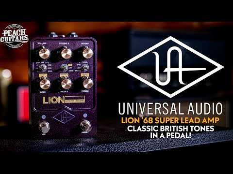 Universal Audio Lion '68 Super Lead Amp Guitar Pedal image 4