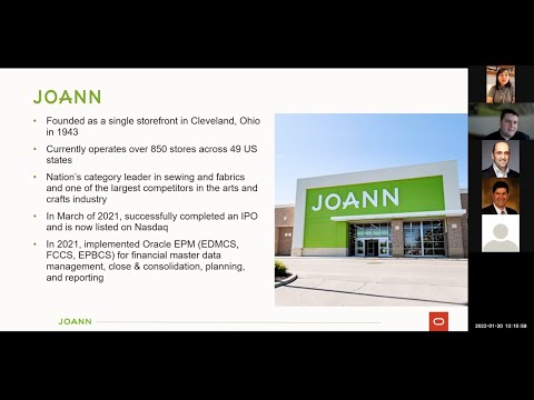 JOANN uses Oracle Enterprise Data Management