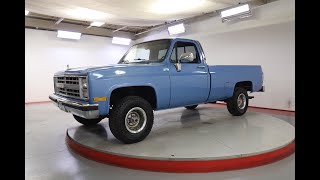 Video Thumbnail for 1987 Chevrolet C/K Truck 4x4 Regular Cab 1500