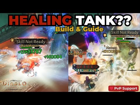 Diablo Immortal Druid Support Build – Tank + Heals!