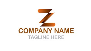 letter logo | design a letter logo with Z