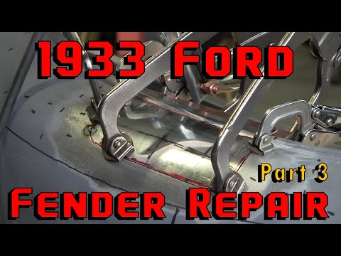 33 Ford Fender (Part 3) The Patch Panel