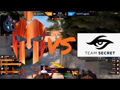 Команда Hard Play играет против team Secret  // Team Secret vs Hard Legion