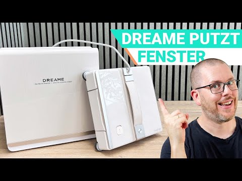 Dreame C1 Station | Test | Was kann der neue Fensterputzroboter?