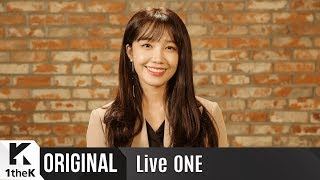 LiveONE(라이브원): Full ver. Jeong Eun Ji(정은지) _ Being There(어떤가요)