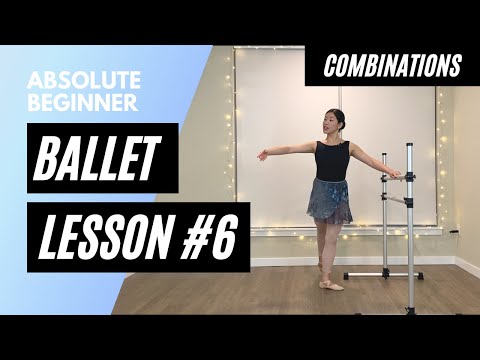 Absolute Beginner Ballet Class 6 || Combinations Only thumbnail