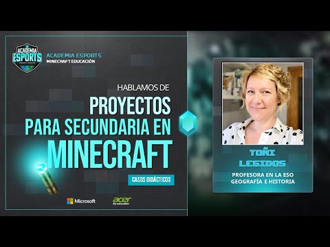 Educación L3TCraft -  🎓Minecraft high school projects |  Esports Academy Minecraft Education