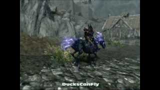 Skyrim DLC Dawnguard Summon Arvak horse First look