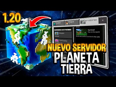 NEW Earth-Sized Minecraft SURVIVAL SERVER! 😱