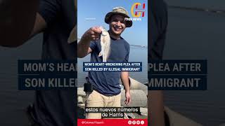 Victoria Garcia breaks down while pleading for justice and border policy