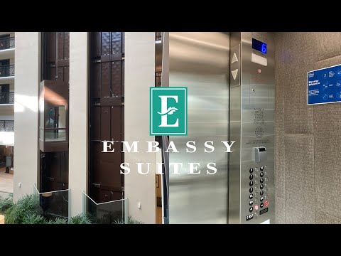 United States Traction Scenic Elevator Bank #2 - Embassy Suites - South San Francisco, CA