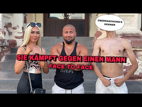 NADIA OFFENBACH KÄMPFT GEGEN EINEN MANN🥊😱|PUMPING‘S BOXSHOW