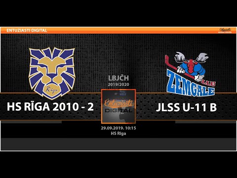 2019/2020: LBJČH: U11: B GRUPA HS RĪGA 2010-2 PRET JLSS U-11 B 29.09.2019. 10:15