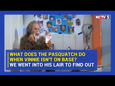 What does The Pasquatch do when Vinnie isn’t on base? We went into his lair to find out
