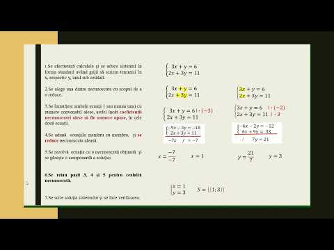 METODA REDUCERII - aplicații - clasa a VII-a