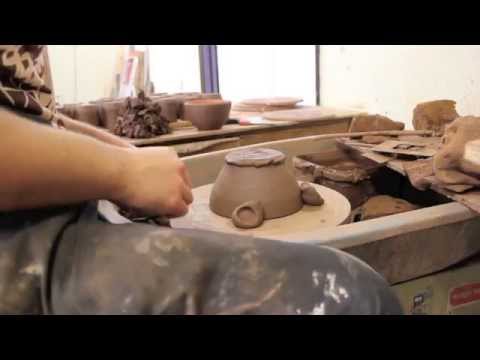 Ruffen Common - Turning and decorating a bowl