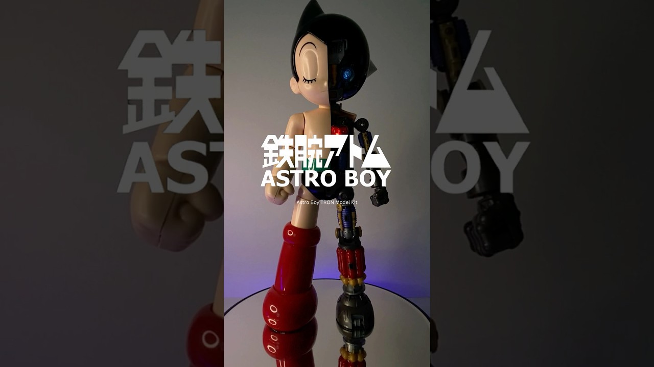 Astro Boy Tron Model Kit | Robot Rock #youtubeshorts #shorts