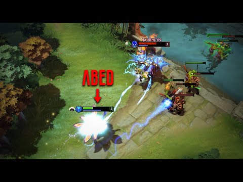 What happens when ABED takes on TOPSON at MID?