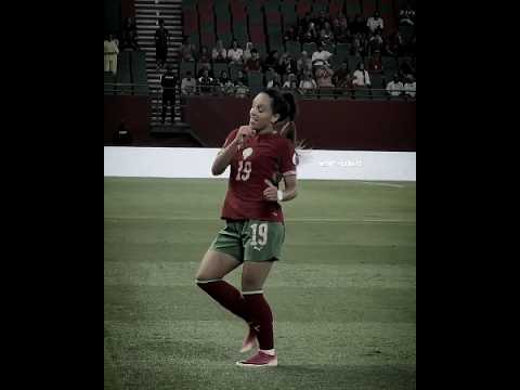 Sakina ouzraoui He scored a fantastic goal against Kenya and the celebration was even more amazing🪄.