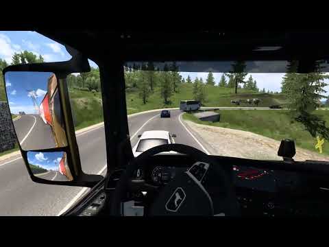 Euro Truck Simulator 2 - NEW MAN TGX | Driving From Brașov To Pitești