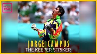 Jorge Campos -the legendary Keeper Striker Jorge Campos -the legendary Keeper Striker