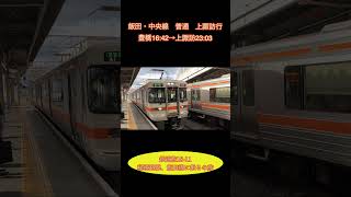 鉄道旅18-11  秘境路線、飯田線に乗るの旅　#鉄道旅 #名鉄電車 #飯田線 #秘境