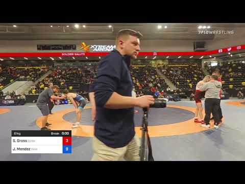 61 Kg Quarterfinal - Seth Gross, Sunkist Kids Wrestling Club Vs Jesse Mendez, TMWC F23c