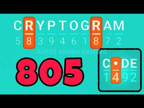 Cryptogram 805