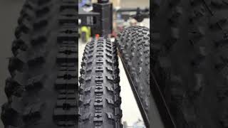 2.25 vs 2.35" and 60 TPI vs 120 TPI. Replacing wider tires with inserts to thinner and harder ones.