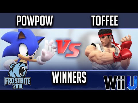 Frostbite 2018 Smash 4 Singles  WINNERS - InC | PowPow (Sonic) vs  Toffee (Ryu)
