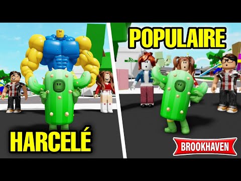 D'UN CACTUS HARCELÉ À CACTUS POPULAIRE ! ROBLOX - BROOKHAVEN RP