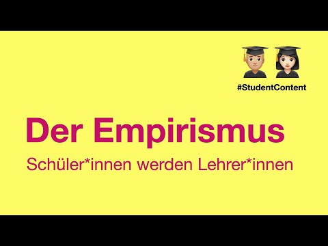 Empirismus – Lernvideo