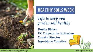 Healthy Soils Week: Tips to keep your garden soil healthy