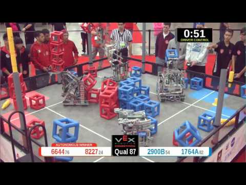 2015 VRC Arts Q87 - 6644 8227 vs 2900B 1764A - 81 to 24 - VEX Worlds 2015 - Arts Division