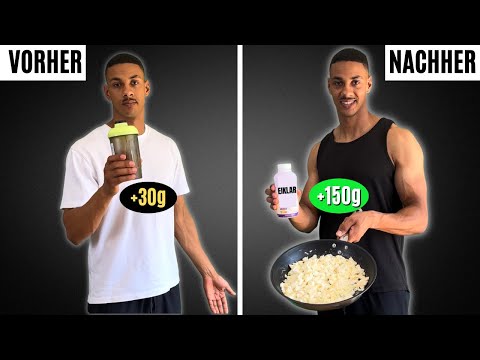 10 Lebensmittel, mit denen man einfach auf 150g Eiweiß am Tag kommt!