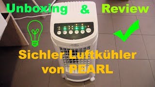 Review Luftkühler/Klimagerät #Sichler/Pearl (Deutsch/German)