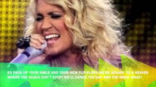 One Way Ticket- Carrie Underwood (lyrics)