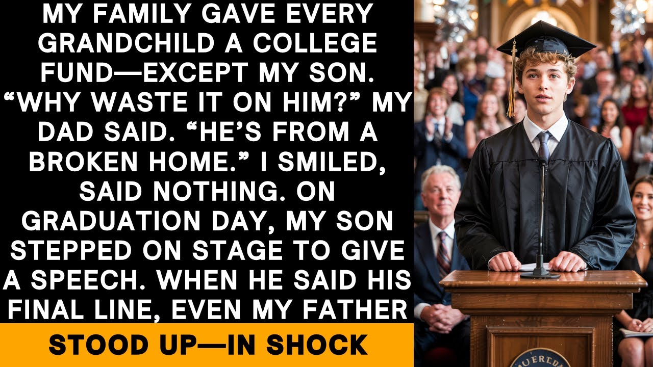They Denied My Son a College Fund—He Made Them Regret It on Graduation Day