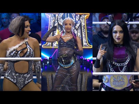 NXT vs AEW Stephanie Vaquer vs Lady Frost feat. Mercedes Mone - AEW Collision (6/29/24)
