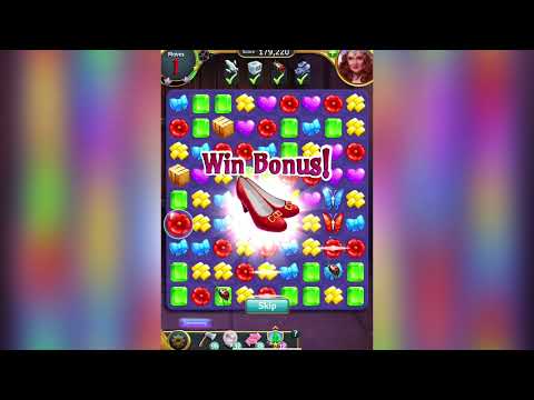 Wizard of Oz Magic Match Level 1214 - No Boosters