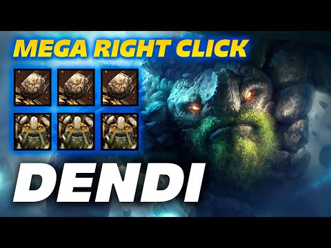 Dendi Tiny - Mega Right Click - Dota 2 Pro Gameplay [Watch & Learn]