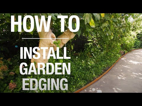 How To Install Garden Edging - Bunnings Warehouse